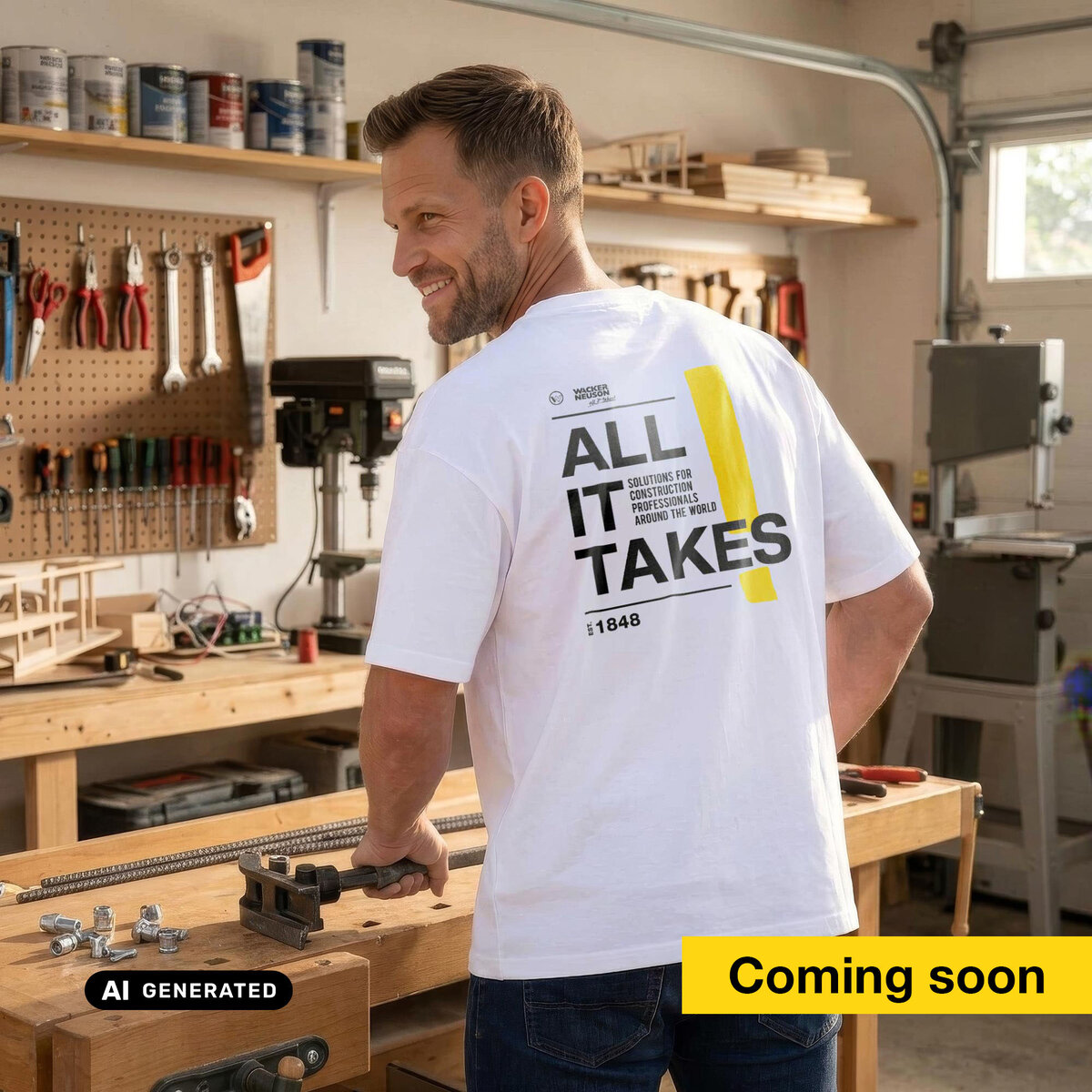 T-Shirt Men Oversize „ALL IT TAKES“ T-Shirt Men Oversize „ALL IT TAKES“