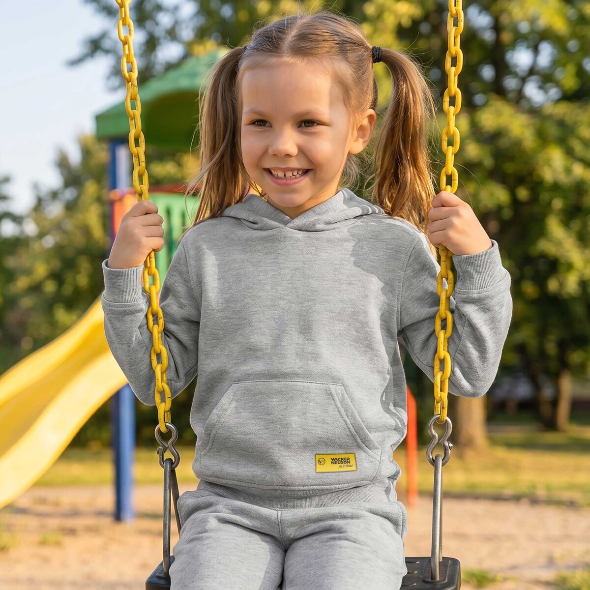 Hoodie Kids grau „THE ORIGINAL“