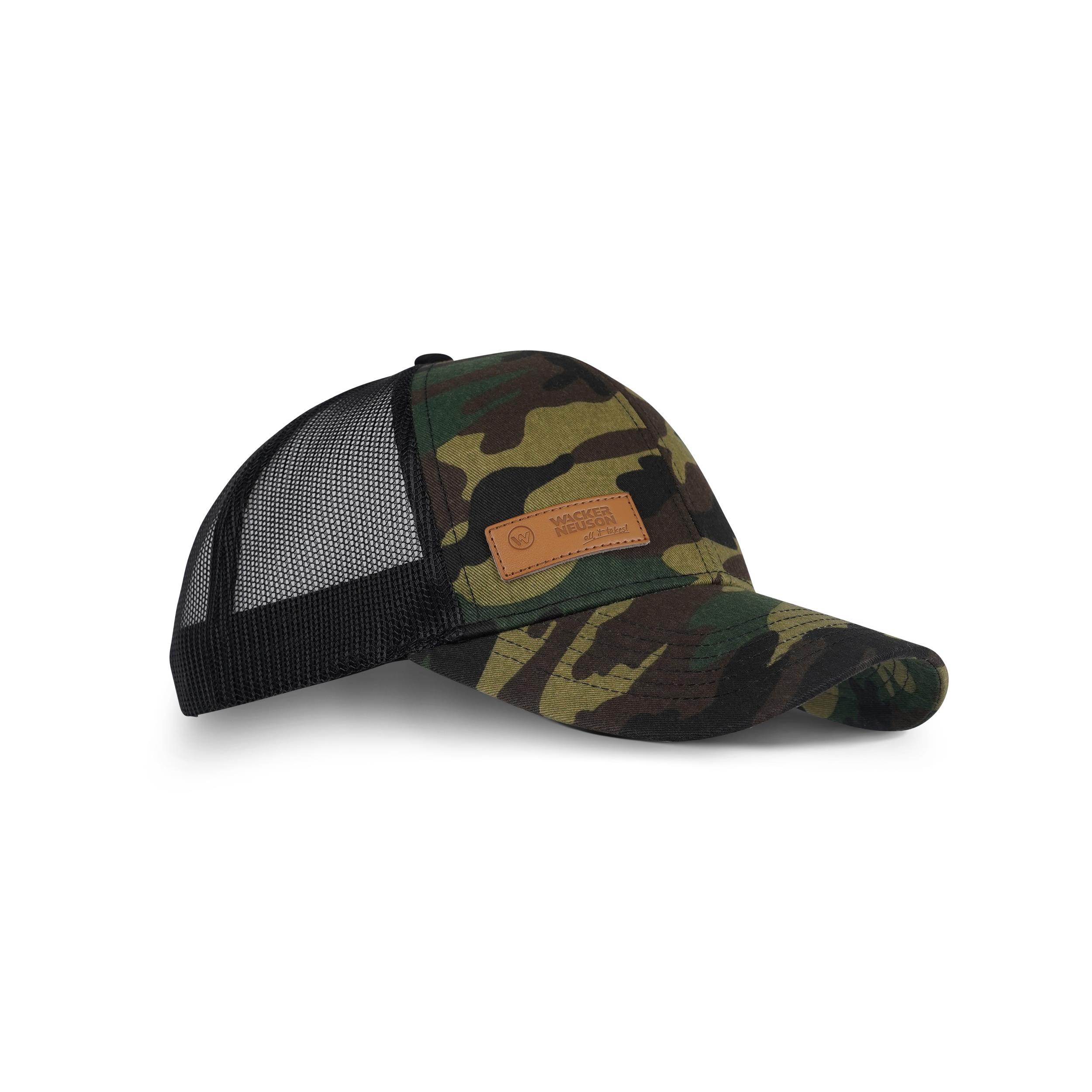 Trucker Cap Camou  Wacker Neuson